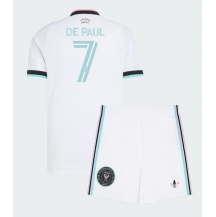 Maillot de football Réplique Inter Miami Rodrigo De Paul #7 Troisième Enfant 2026-27 Manche Courte (+ Pantalon court)
