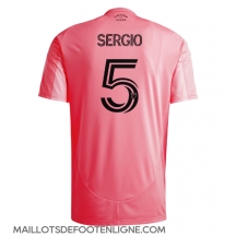 Maillot de football Réplique Inter Miami Sergio Busquets #5 Domicile 2025-26 Manche Courte