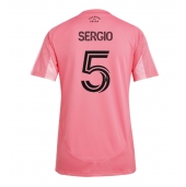 Maillot de football Réplique Inter Miami Sergio Busquets #5 Domicile Femme 2025-26 Manche Courte