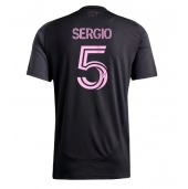 Maillot de football Réplique Inter Miami Sergio Busquets #5 Extérieur 2025-26 Manche Courte