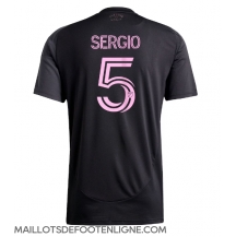 Maillot de football Réplique Inter Miami Sergio Busquets #5 Extérieur 2025-26 Manche Courte