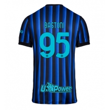 Maillot de football Réplique Inter Milan Alessandro Bastoni #95 Domicile 2025-26 Manche Courte