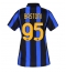 Maillot de football Réplique Inter Milan Alessandro Bastoni #95 Domicile Femme 2026-27 Manche Courte