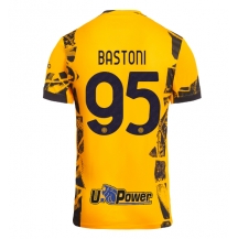Maillot de football Réplique Inter Milan Alessandro Bastoni #95 Troisième 2024-25 Manche Courte