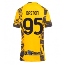 Maillot de football Réplique Inter Milan Alessandro Bastoni #95 Troisième Femme 2024-25 Manche Courte