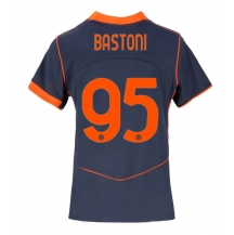 Maillot de football Réplique Inter Milan Alessandro Bastoni #95 Troisième Femme 2025-26 Manche Courte