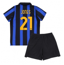 Maillot de football Réplique Inter Milan Curtis Jones #21 Domicile Enfant 2026-27 Manche Courte (+ Pantalon court)