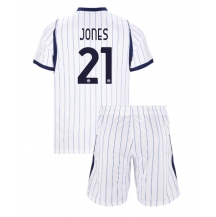 Maillot de football Réplique Inter Milan Curtis Jones #21 Extérieur Enfant 2026-27 Manche Courte (+ Pantalon court)