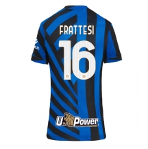 Maillot de football Réplique Inter Milan Davide Frattesi #16 Domicile Femme 2024-25 Manche Courte
