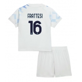 Maillot de football Réplique Inter Milan Davide Frattesi #16 Extérieur Enfant 2025-26 Manche Courte (+ Pantalon court)