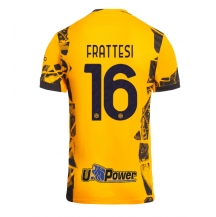 Maillot de football Réplique Inter Milan Davide Frattesi #16 Troisième 2024-25 Manche Courte