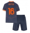 Maillot de football Réplique Inter Milan Davide Frattesi #16 Troisième Enfant 2025-26 Manche Courte (+ Pantalon court)