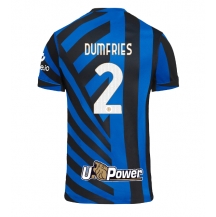 Maillot de football Réplique Inter Milan Denzel Dumfries #2 Domicile 2024-25 Manche Courte