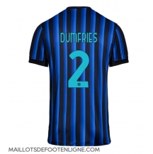 Maillot de football Réplique Inter Milan Denzel Dumfries #2 Domicile 2025-26 Manche Courte