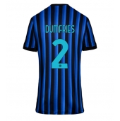 Maillot de football Réplique Inter Milan Denzel Dumfries #2 Domicile Femme 2025-26 Manche Courte
