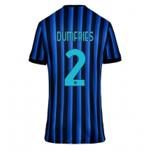 Maillot de football Réplique Inter Milan Denzel Dumfries #2 Domicile Femme 2025-26 Manche Courte
