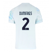 Maillot de football Réplique Inter Milan Denzel Dumfries #2 Extérieur 2025-26 Manche Courte