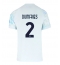Maillot de football Réplique Inter Milan Denzel Dumfries #2 Extérieur 2025-26 Manche Courte