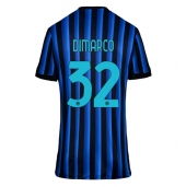 Maillot de football Réplique Inter Milan Federico Dimarco #32 Domicile Femme 2025-26 Manche Courte