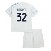 Maillot de football Réplique Inter Milan Federico Dimarco #32 Extérieur Enfant 2025-26 Manche Courte (+ Pantalon court)