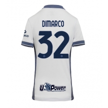 Maillot de football Réplique Inter Milan Federico Dimarco #32 Extérieur Femme 2024-25 Manche Courte