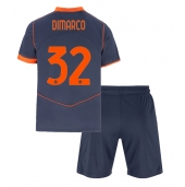 Maillot de football Réplique Inter Milan Federico Dimarco #32 Troisième Enfant 2025-26 Manche Courte (+ Pantalon court)