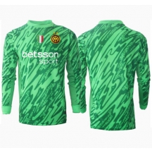 Maillot de football Réplique Inter Milan Gardien de but Domicile 2024-25 Manche Longue