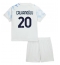 Maillot de football Réplique Inter Milan Hakan Calhanoglu #20 Extérieur Enfant 2025-26 Manche Courte (+ Pantalon court)