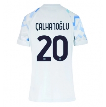 Maillot de football Réplique Inter Milan Hakan Calhanoglu #20 Extérieur Femme 2025-26 Manche Courte