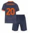 Maillot de football Réplique Inter Milan Hakan Calhanoglu #20 Troisième Enfant 2025-26 Manche Courte (+ Pantalon court)