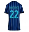 Maillot de football Réplique Inter Milan Henrikh Mkhitaryan #22 Domicile Femme 2025-26 Manche Courte