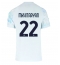 Maillot de football Réplique Inter Milan Henrikh Mkhitaryan #22 Extérieur 2025-26 Manche Courte