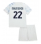 Maillot de football Réplique Inter Milan Henrikh Mkhitaryan #22 Extérieur Enfant 2025-26 Manche Courte (+ Pantalon court)