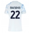 Maillot de football Réplique Inter Milan Henrikh Mkhitaryan #22 Extérieur Femme 2025-26 Manche Courte