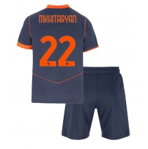Maillot de football Réplique Inter Milan Henrikh Mkhitaryan #22 Troisième Enfant 2025-26 Manche Courte (+ Pantalon court)