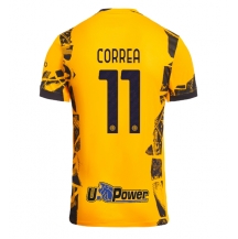 Maillot de football Réplique Inter Milan Joaquin Correa #11 Troisième 2024-25 Manche Courte