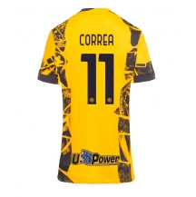 Maillot de football Réplique Inter Milan Joaquin Correa #11 Troisième Femme 2024-25 Manche Courte