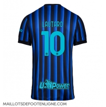 Maillot de football Réplique Inter Milan Lautaro Martinez #10 Domicile 2025-26 Manche Courte
