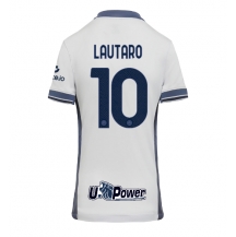 Maillot de football Réplique Inter Milan Lautaro Martinez #10 Extérieur Femme 2024-25 Manche Courte