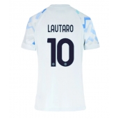Maillot de football Réplique Inter Milan Lautaro Martinez #10 Extérieur Femme 2025-26 Manche Courte