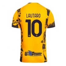 Maillot de football Réplique Inter Milan Lautaro Martinez #10 Troisième 2024-25 Manche Courte