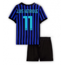 Maillot de football Réplique Inter Milan Luis Henrique #11 Domicile Enfant 2025-26 Manche Courte (+ Pantalon court)