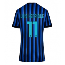 Maillot de football Réplique Inter Milan Luis Henrique #11 Domicile Femme 2025-26 Manche Courte