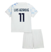 Maillot de football Réplique Inter Milan Luis Henrique #11 Extérieur Enfant 2025-26 Manche Courte (+ Pantalon court)
