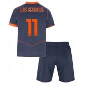 Maillot de football Réplique Inter Milan Luis Henrique #11 Troisième Enfant 2025-26 Manche Courte (+ Pantalon court)