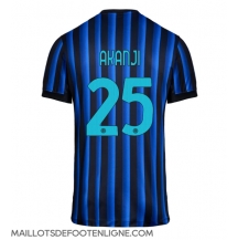 Maillot de football Réplique Inter Milan Manuel Akanji #25 Domicile 2025-26 Manche Courte