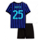 Maillot de football Réplique Inter Milan Manuel Akanji #25 Domicile Enfant 2025-26 Manche Courte (+ Pantalon court)