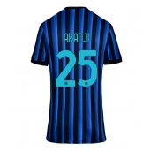 Maillot de football Réplique Inter Milan Manuel Akanji #25 Domicile Femme 2025-26 Manche Courte
