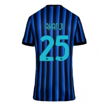 Maillot de football Réplique Inter Milan Manuel Akanji #25 Domicile Femme 2025-26 Manche Courte
