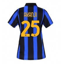 Maillot de football Réplique Inter Milan Manuel Akanji #25 Domicile Femme 2026-27 Manche Courte